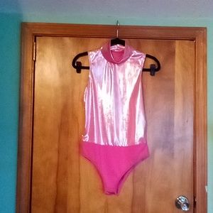 NWOT Flashy sleeveless bodysuit